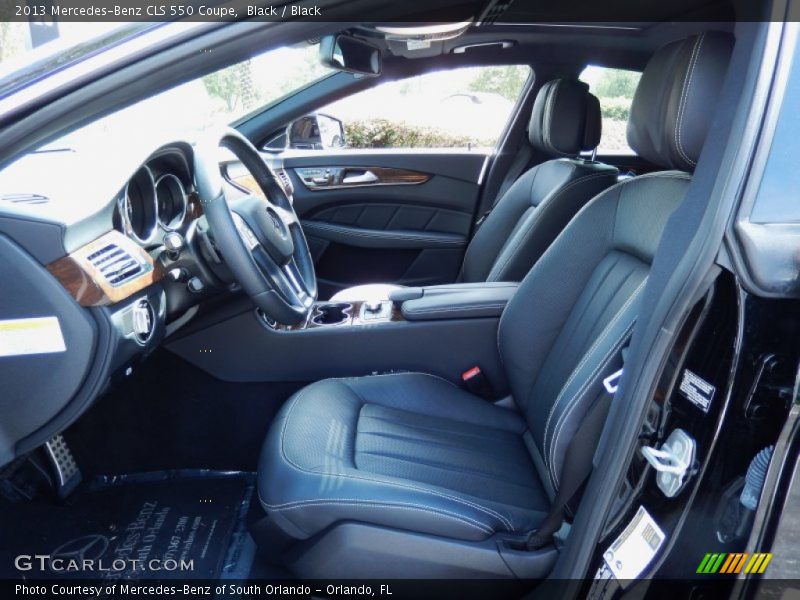 Black / Black 2013 Mercedes-Benz CLS 550 Coupe