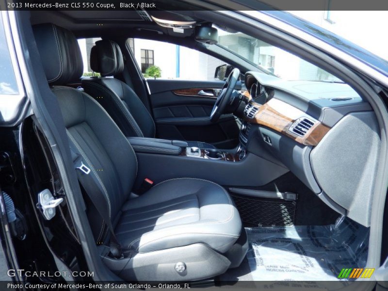 Black / Black 2013 Mercedes-Benz CLS 550 Coupe