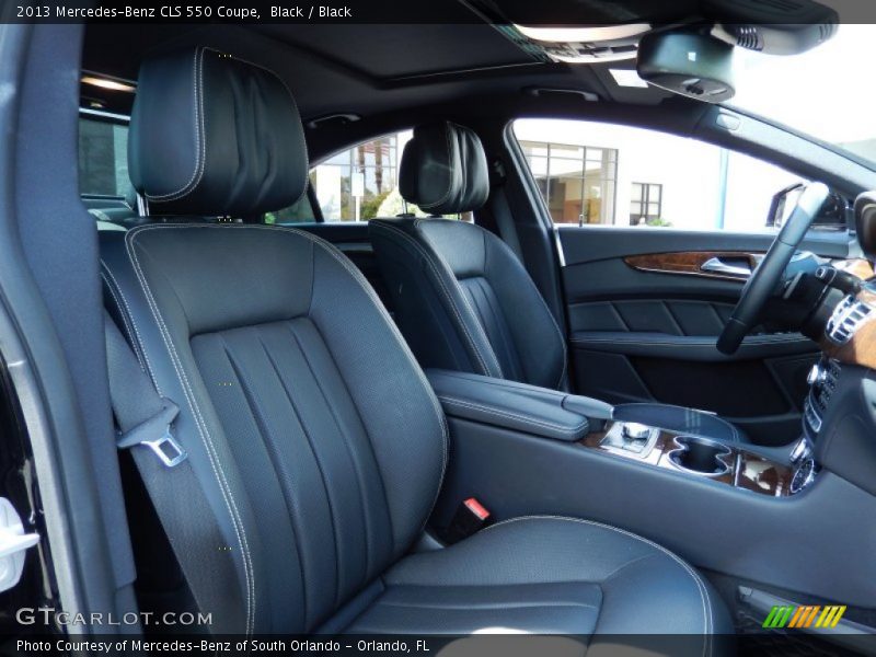 Black / Black 2013 Mercedes-Benz CLS 550 Coupe