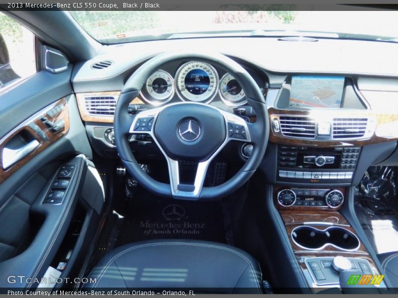 Black / Black 2013 Mercedes-Benz CLS 550 Coupe