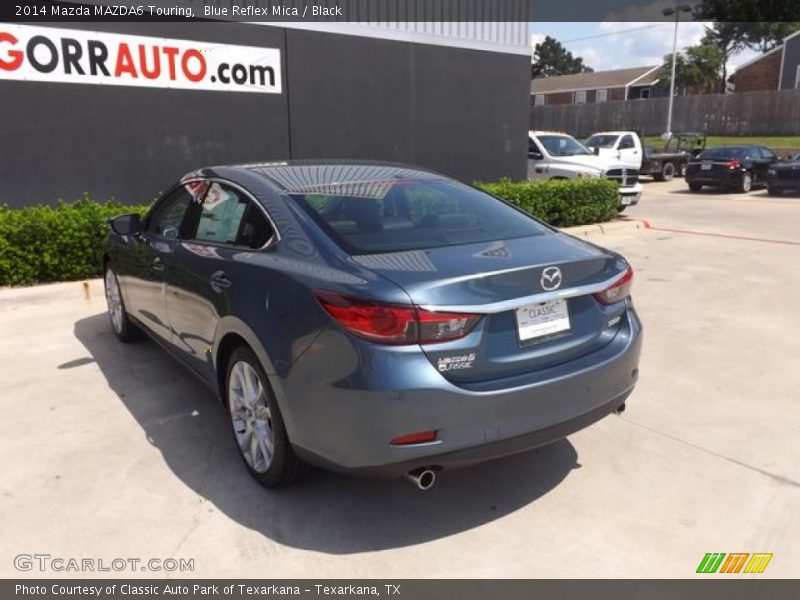 Blue Reflex Mica / Black 2014 Mazda MAZDA6 Touring