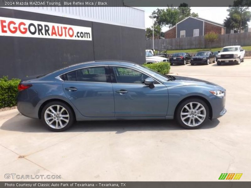 Blue Reflex Mica / Black 2014 Mazda MAZDA6 Touring