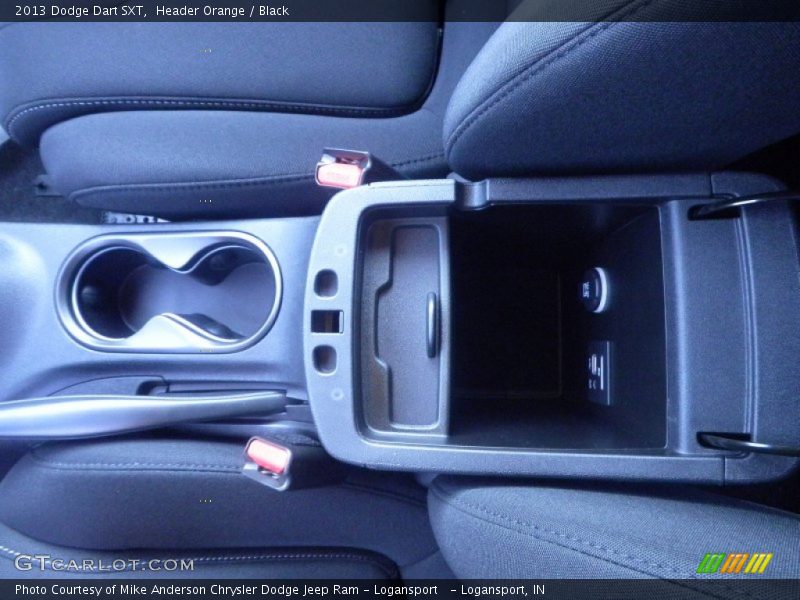 Header Orange / Black 2013 Dodge Dart SXT