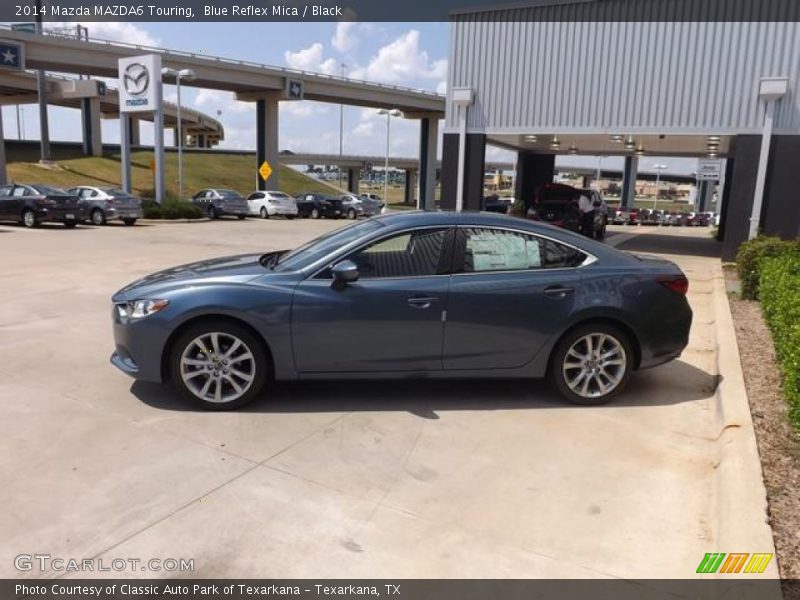 Blue Reflex Mica / Black 2014 Mazda MAZDA6 Touring