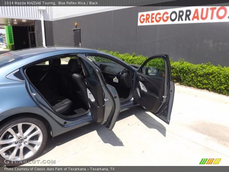 Blue Reflex Mica / Black 2014 Mazda MAZDA6 Touring