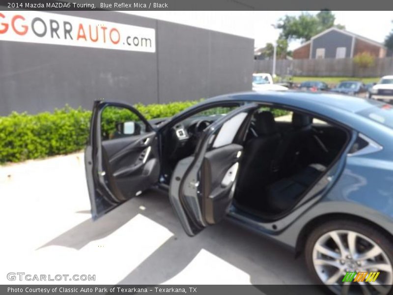 Blue Reflex Mica / Black 2014 Mazda MAZDA6 Touring