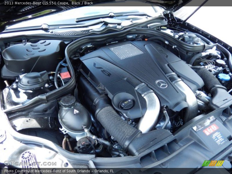 Black / Black 2013 Mercedes-Benz CLS 550 Coupe