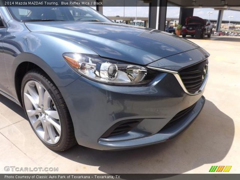 Blue Reflex Mica / Black 2014 Mazda MAZDA6 Touring