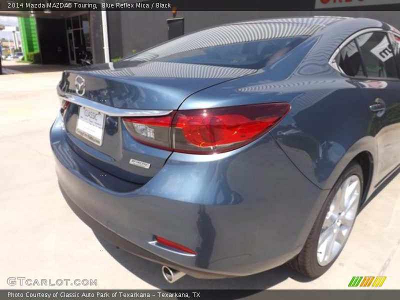 Blue Reflex Mica / Black 2014 Mazda MAZDA6 Touring
