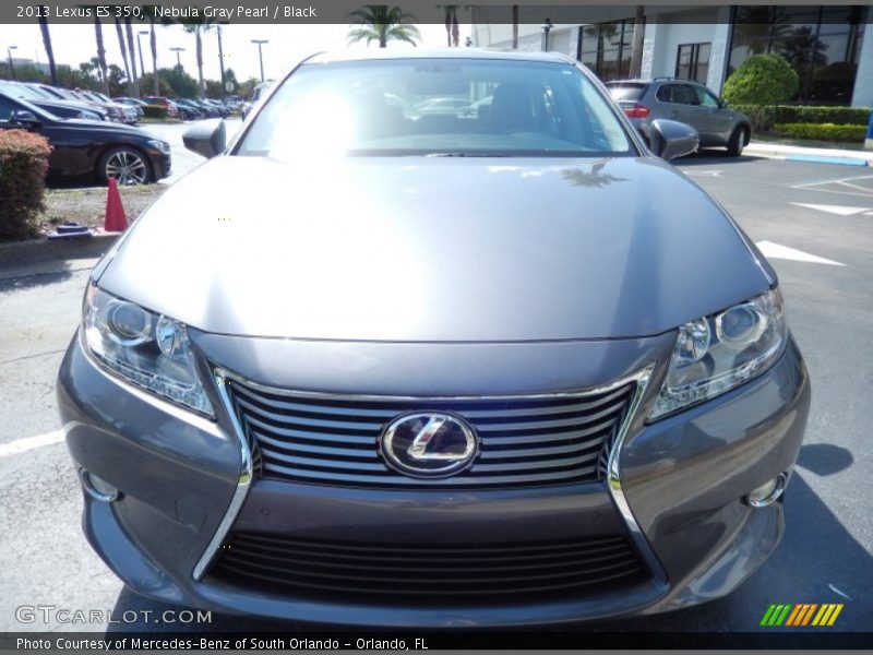 Nebula Gray Pearl / Black 2013 Lexus ES 350