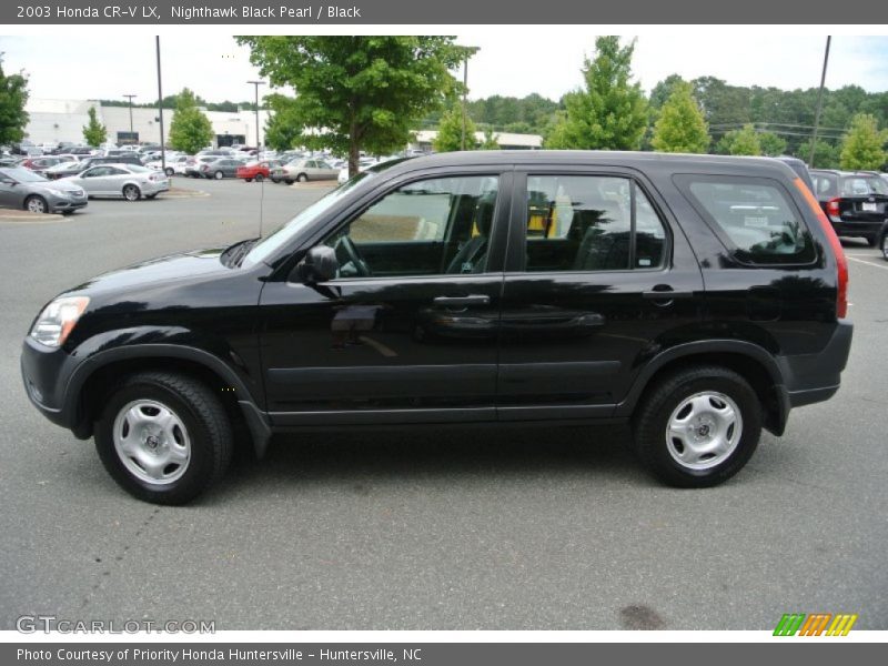 Nighthawk Black Pearl / Black 2003 Honda CR-V LX