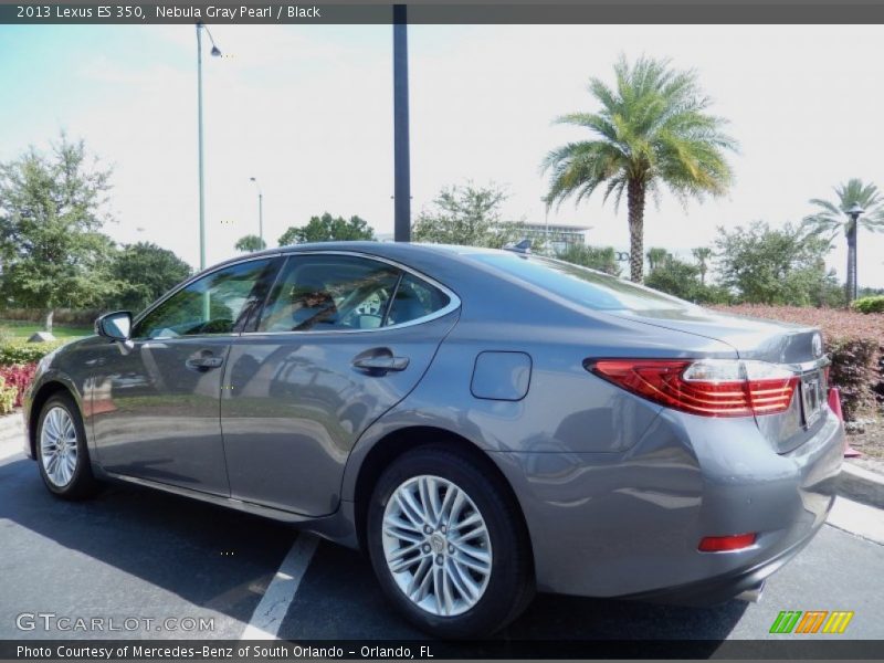 Nebula Gray Pearl / Black 2013 Lexus ES 350