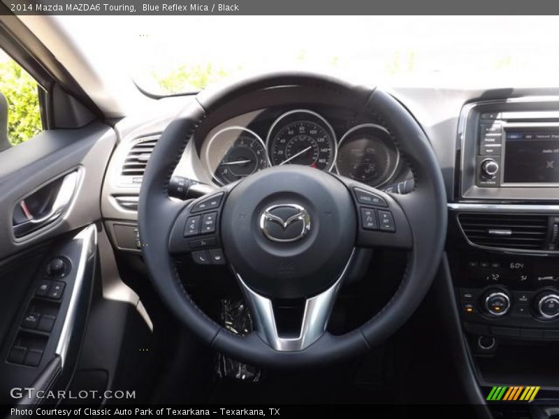 Blue Reflex Mica / Black 2014 Mazda MAZDA6 Touring