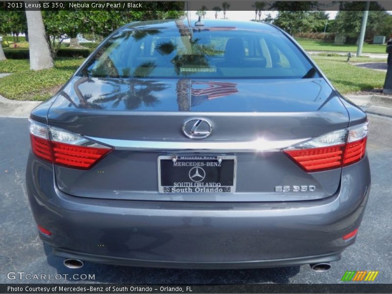 Nebula Gray Pearl / Black 2013 Lexus ES 350