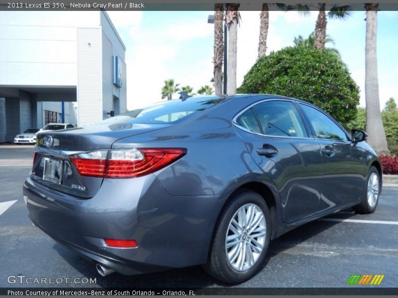 Nebula Gray Pearl / Black 2013 Lexus ES 350