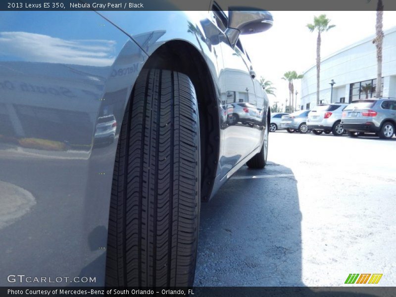 Nebula Gray Pearl / Black 2013 Lexus ES 350