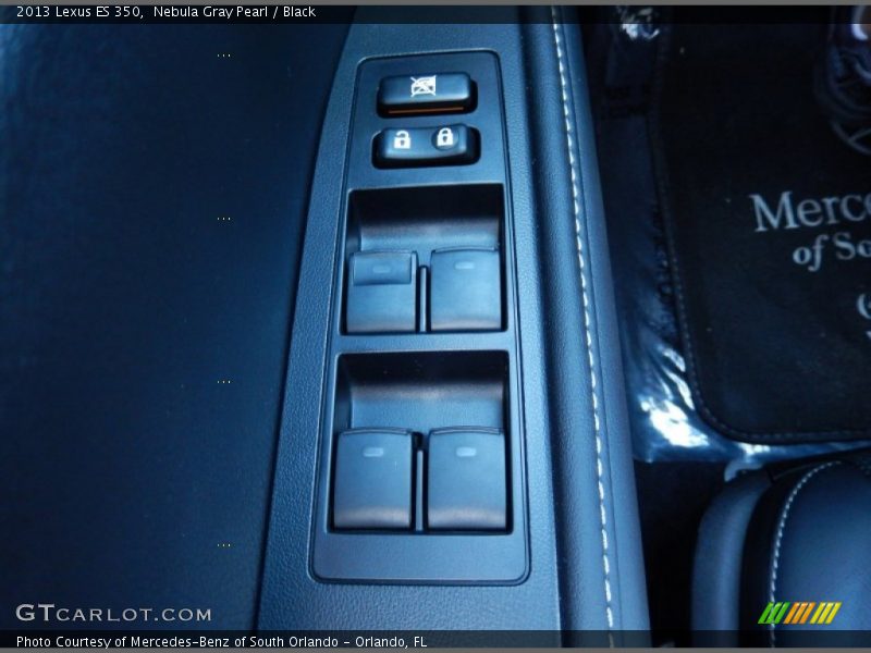 Nebula Gray Pearl / Black 2013 Lexus ES 350