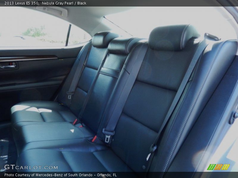 Nebula Gray Pearl / Black 2013 Lexus ES 350