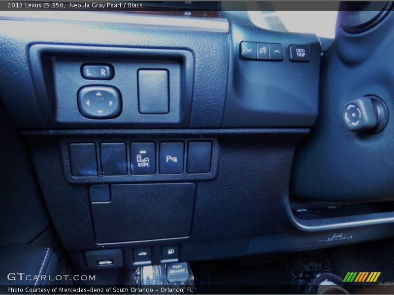 Nebula Gray Pearl / Black 2013 Lexus ES 350