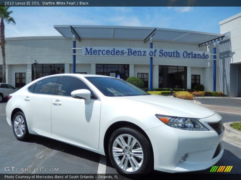 Starfire White Pearl / Black 2013 Lexus ES 350