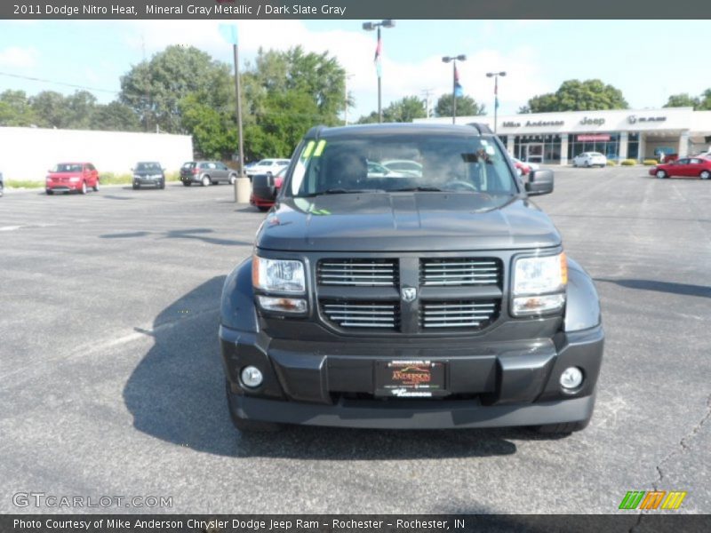 Mineral Gray Metallic / Dark Slate Gray 2011 Dodge Nitro Heat
