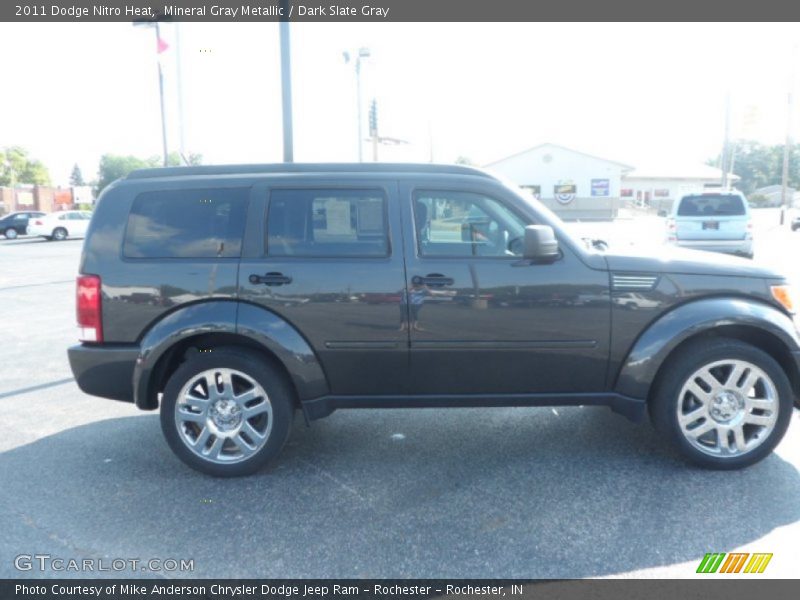 Mineral Gray Metallic / Dark Slate Gray 2011 Dodge Nitro Heat