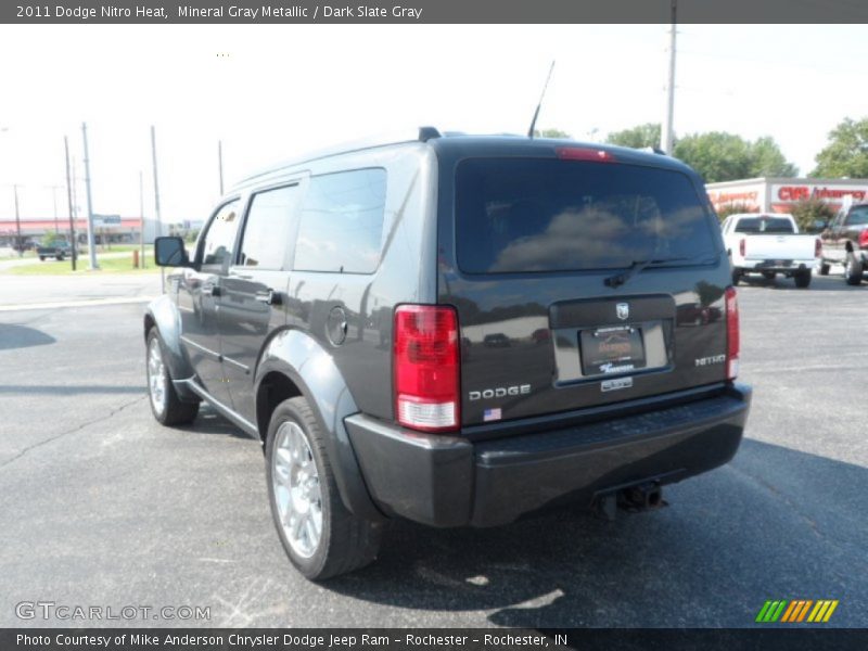Mineral Gray Metallic / Dark Slate Gray 2011 Dodge Nitro Heat