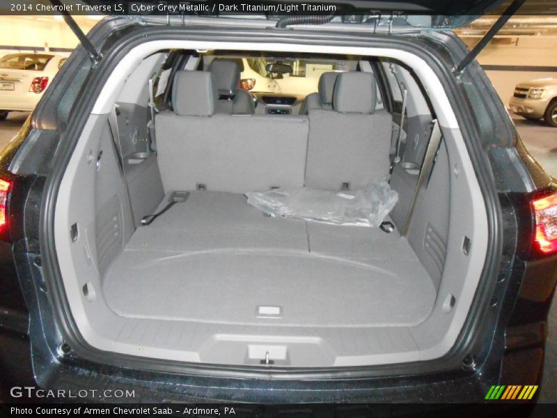 Cyber Grey Metallic / Dark Titanium/Light Titanium 2014 Chevrolet Traverse LS
