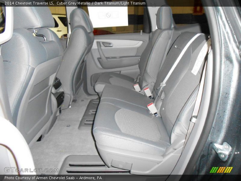 Cyber Grey Metallic / Dark Titanium/Light Titanium 2014 Chevrolet Traverse LS