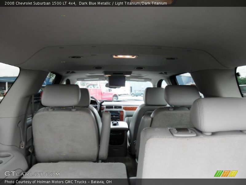 Dark Blue Metallic / Light Titanium/Dark Titanium 2008 Chevrolet Suburban 1500 LT 4x4