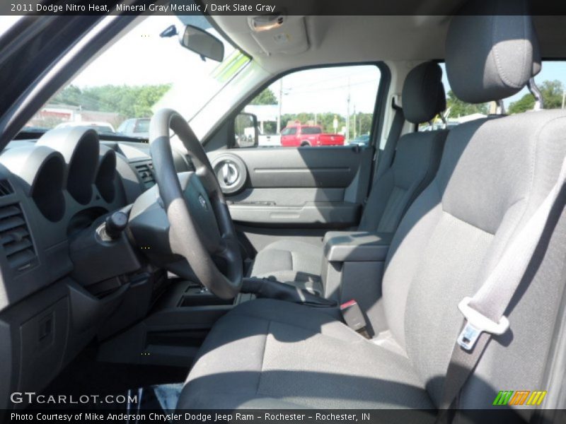 Mineral Gray Metallic / Dark Slate Gray 2011 Dodge Nitro Heat