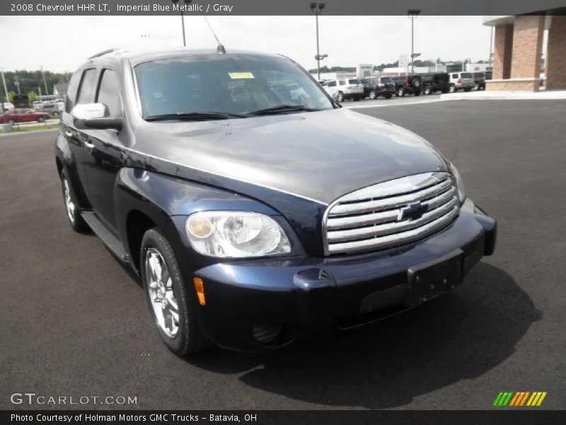 Imperial Blue Metallic / Gray 2008 Chevrolet HHR LT