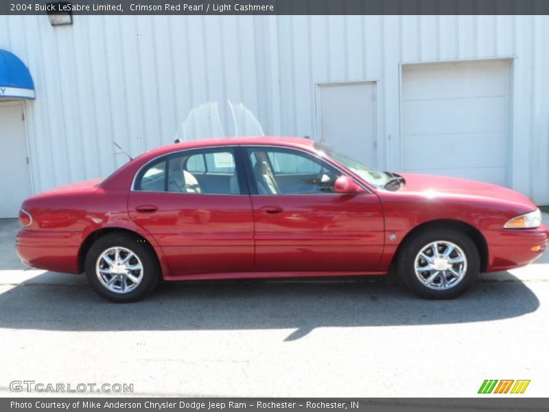 Crimson Red Pearl / Light Cashmere 2004 Buick LeSabre Limited