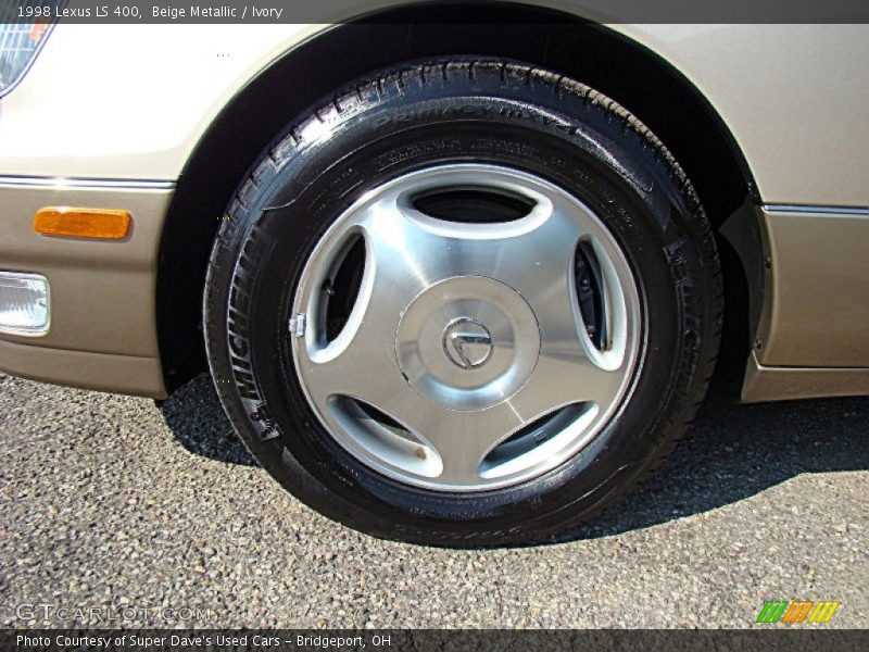 Beige Metallic / Ivory 1998 Lexus LS 400