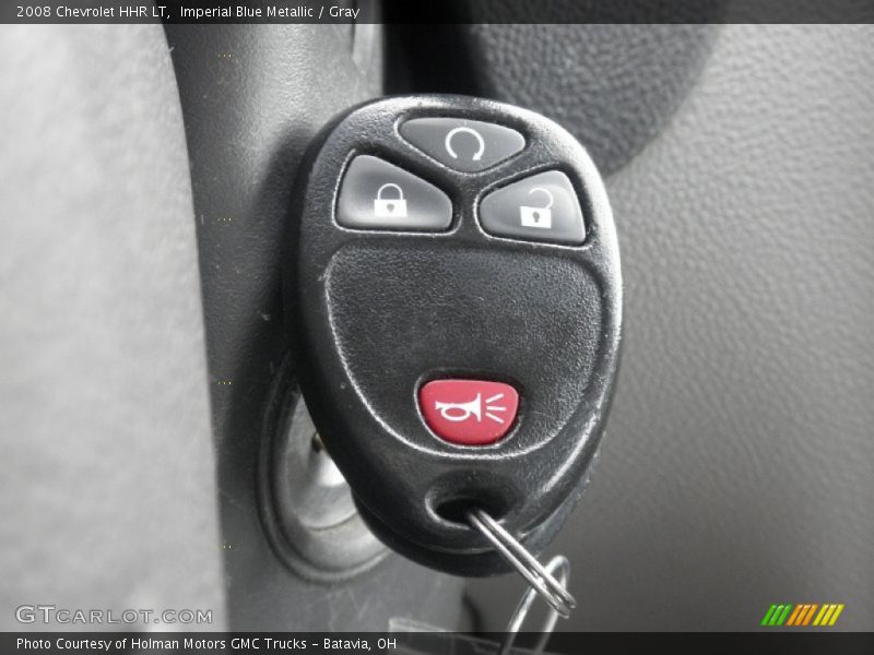 Imperial Blue Metallic / Gray 2008 Chevrolet HHR LT