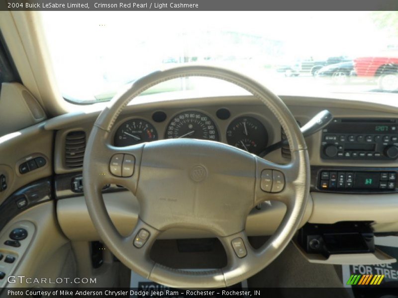 Crimson Red Pearl / Light Cashmere 2004 Buick LeSabre Limited