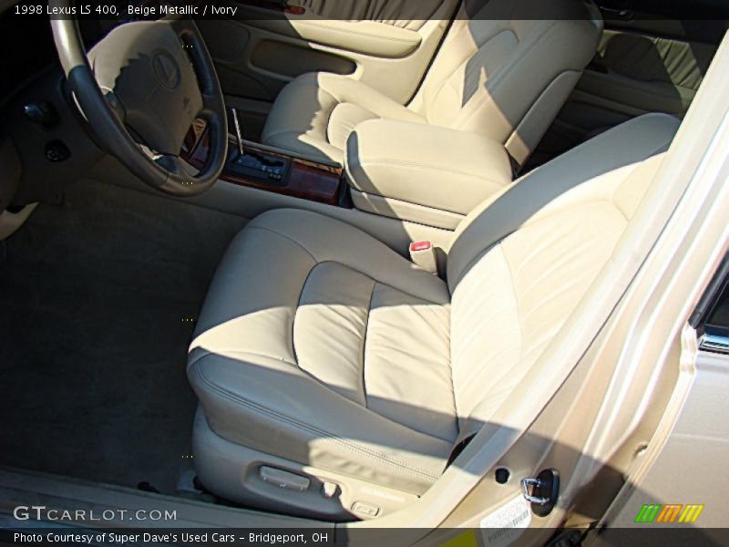 Beige Metallic / Ivory 1998 Lexus LS 400