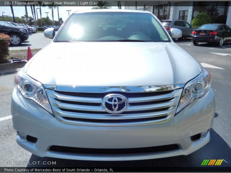 Classic Silver Metallic / Light Gray 2012 Toyota Avalon