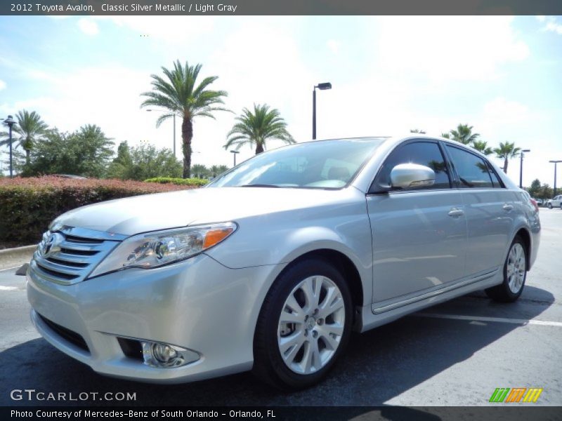 Classic Silver Metallic / Light Gray 2012 Toyota Avalon