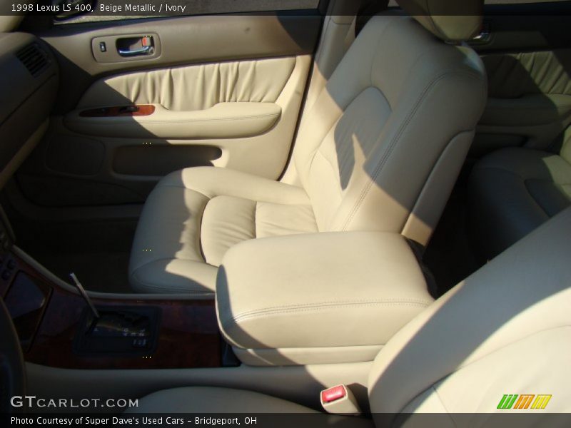 Beige Metallic / Ivory 1998 Lexus LS 400