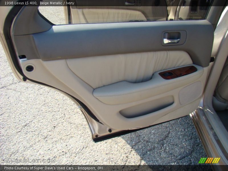 Beige Metallic / Ivory 1998 Lexus LS 400