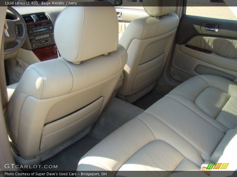 Beige Metallic / Ivory 1998 Lexus LS 400