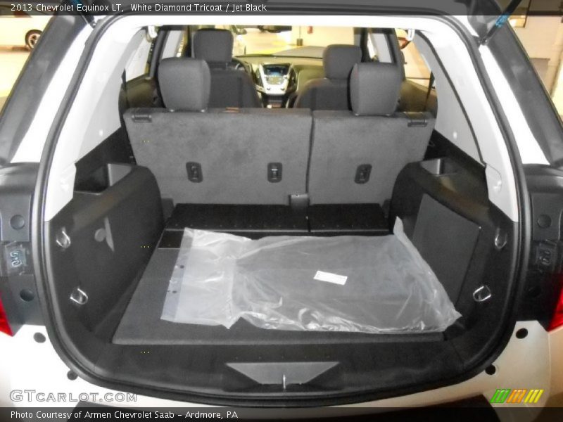 White Diamond Tricoat / Jet Black 2013 Chevrolet Equinox LT
