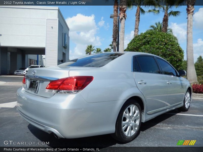 Classic Silver Metallic / Light Gray 2012 Toyota Avalon