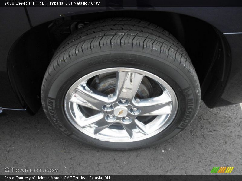 Imperial Blue Metallic / Gray 2008 Chevrolet HHR LT