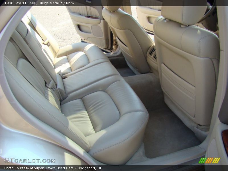 Beige Metallic / Ivory 1998 Lexus LS 400