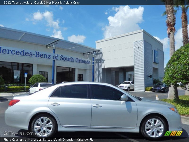 Classic Silver Metallic / Light Gray 2012 Toyota Avalon