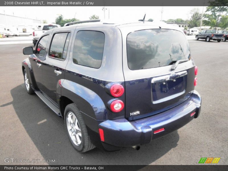Imperial Blue Metallic / Gray 2008 Chevrolet HHR LT