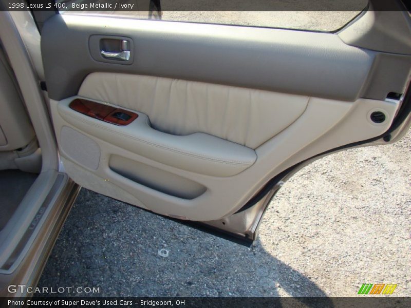 Beige Metallic / Ivory 1998 Lexus LS 400