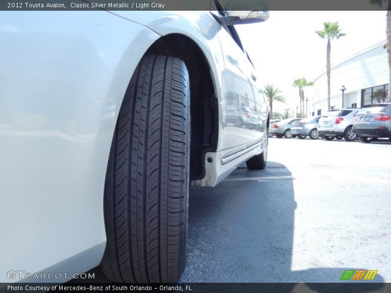 Classic Silver Metallic / Light Gray 2012 Toyota Avalon